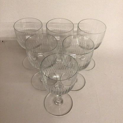6 Baccarat Renaissance Water Goblets
