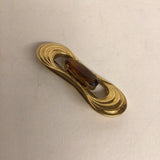 Brooch 14K Yellow Gold with Citrine